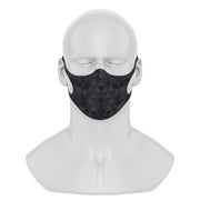 Maskery Design Face Mask Triangle of Black Shades