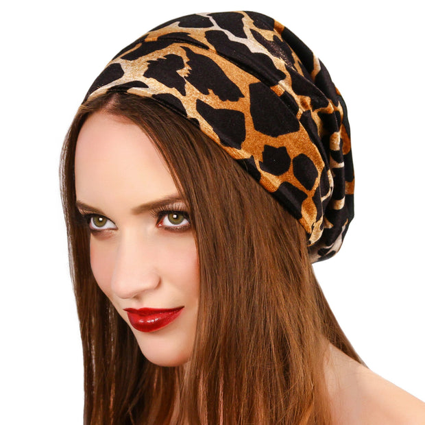 Giraffe Print Beanie