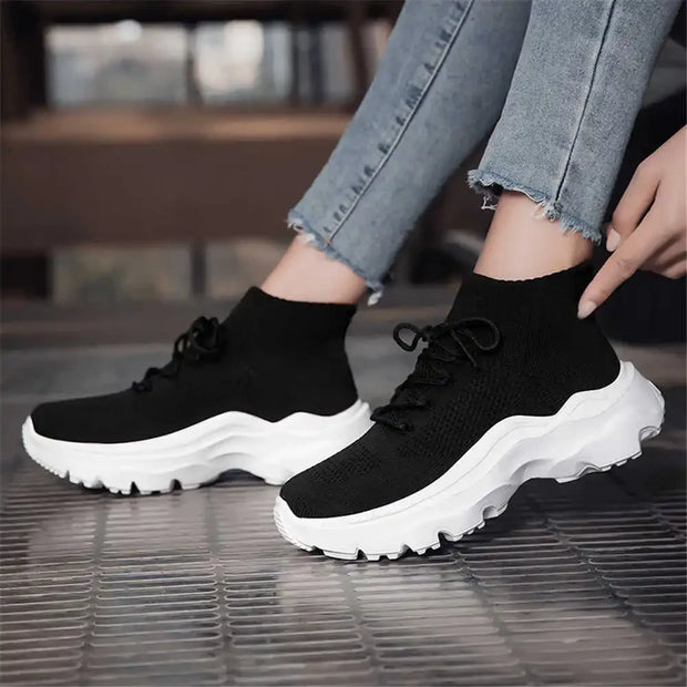 Slip On Dark Women's Badkets Vulcanize Luxury Brand Women Sneakers Brand Shoes For Women Sport Girl Snow Boots Teni Brands