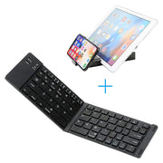 Folding Metal Bluetooth Foldable Keyboard Mini Bluetooth