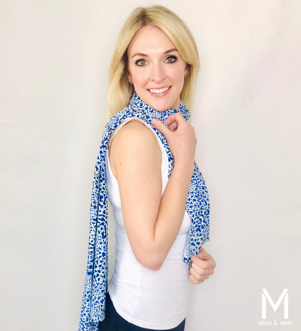 Cheeky Cheetah Multi-Way Smart Scarf