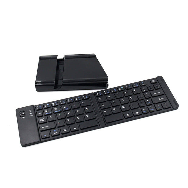 Folding Metal Bluetooth Foldable Keyboard Mini Bluetooth