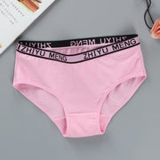 1Pcs Underwear Lovely Girl Briefs Floral Adorable Pants Baby Cotton Underpants Letter For 7-14 Years Girls Underwear