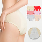 Menstrual Panties Girls Hight Waist Incontinence Leak-Proof Womens Maternity Period Physiological Briefs Underwear Underpanties