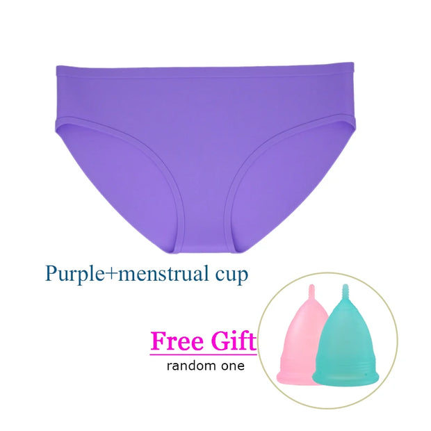 Elastic Silicone Beach Solid Waterproof Soft Women Panties Non Toxic Leakproof Menstrual Briefs for Swimming & Gift Mestrual Cup