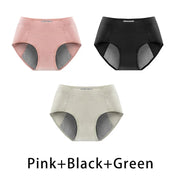 Women's Cotton higth waist panties female Leak Proof Physiological Briefs For Menstruation Menstrual cycle absorbent underwear