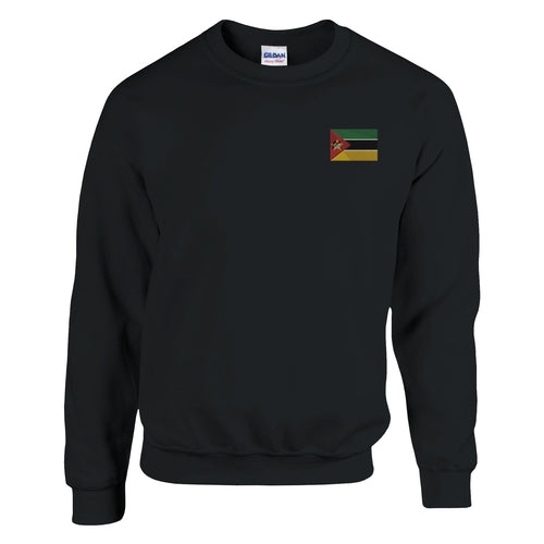 Sweat-shirt Drapeau du Mozambique en broderie