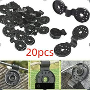 50/20Pcs Shade Cloth Clips Shade Fabric Clamps Grommets For Net Mesh Cover Sunblock Fabric In Garden Backyard Greenhouse Fixer