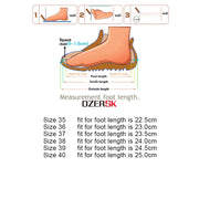 OZERSK Women Casual Shoes Quality Cow Leather Comfortable Soft Summer Breathable Office Leisure Walking Work Shoes Size 35-40