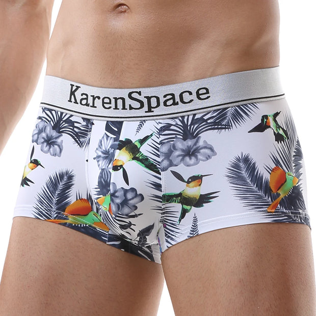 2024 Hot Selling Men's Underwear Fashion Printed Men's Underwear Breathable and Comfortable Boxing Athlete Underwear