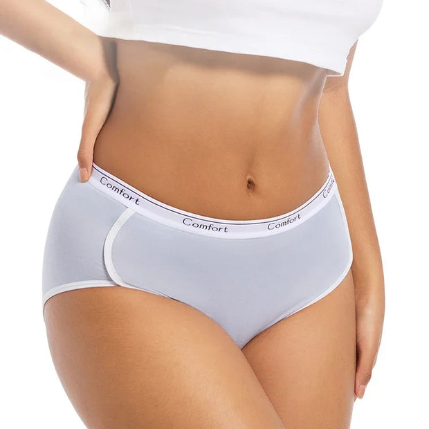 3pcs Girl Menstrual Panties Women's Physiological Briefs Ladies Period Leak Proof Panty High Waist Cotton Underwear