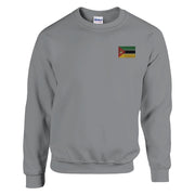 Sweat-shirt Drapeau du Mozambique en broderie