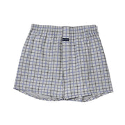 Men Cotton Slacks All High-waisted  Underpants Pajama Bottoms Comfort At Home Loose Shorts Plaid Casual Underwear Loungewear