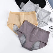 For Women Leak Female Waist High Proof Menstruation Period Physiological Cotton Briefs Menstrual Underwear Panties Pants