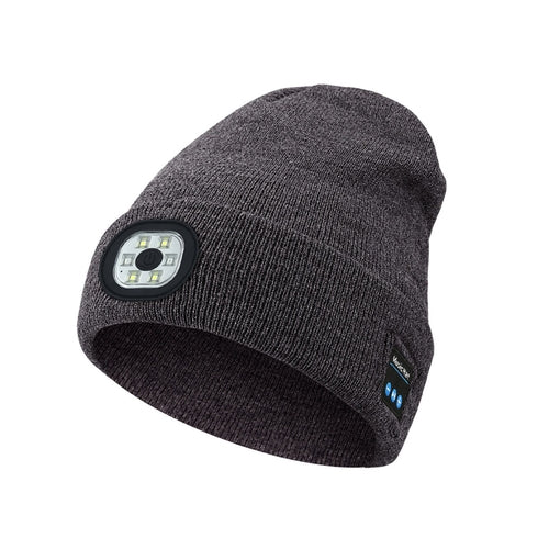 Bluetooth Music Led Beanie Hat with Light for Women Men Outdoor