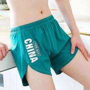 Fashion Loose Men's Underwear 100%Cotton Soft Mid Waist Arrow Pants Breathable Underpants Boys Large Size Boxer Shorts Sleepwear