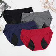 3PCS Cotton Menstrual Panties Leak Proof Briefs Women Physiological Pants Female Quick-dry Underwear Plus Size M-3XL