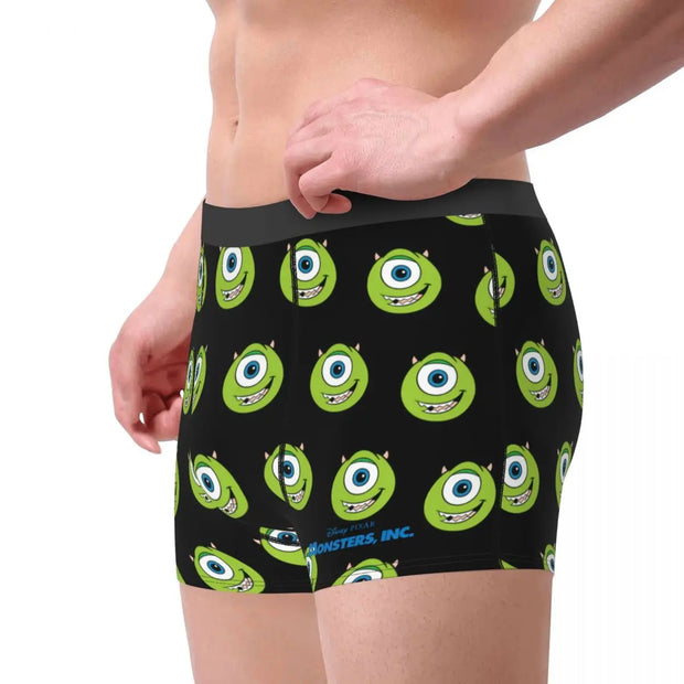 Sullivan Disney Monsters University Mike Underpants Cotton Panties Man Underwear Comfortable Shorts Boxer Briefs