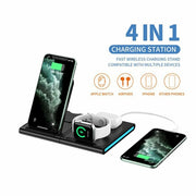 Magnetic Power Tiles 4 In 1 Wireless Charging Station