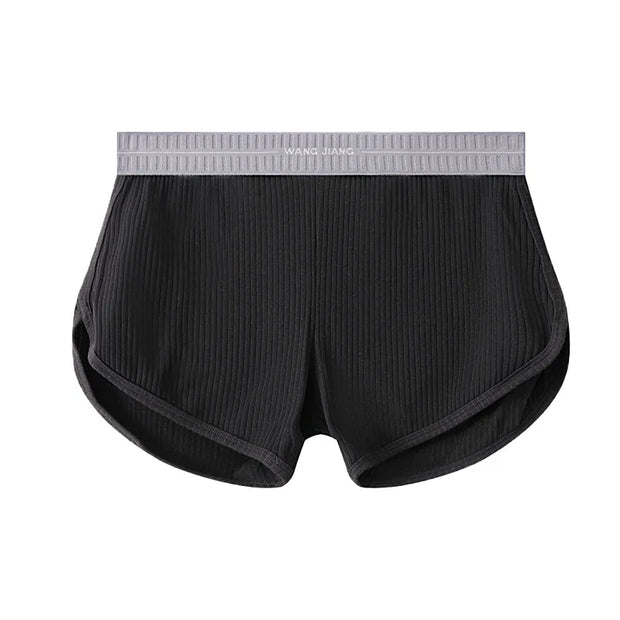 Soft Cotton Aro Pants Men's Solid Low Rise Loose Boxers Underwear  Sleepwear Loungewear Stretch Underpants Youth Sports Shorts