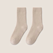 Women Socks Autumn Winter Snow Long Socks Warm Solid Socks Thickened Floor Extra Thick Hairy Soft Sleep Socks Against Cold Sock