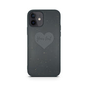 Biodegradable Personalized Phone Case - Black