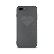 Biodegradable Personalized Phone Case - Black