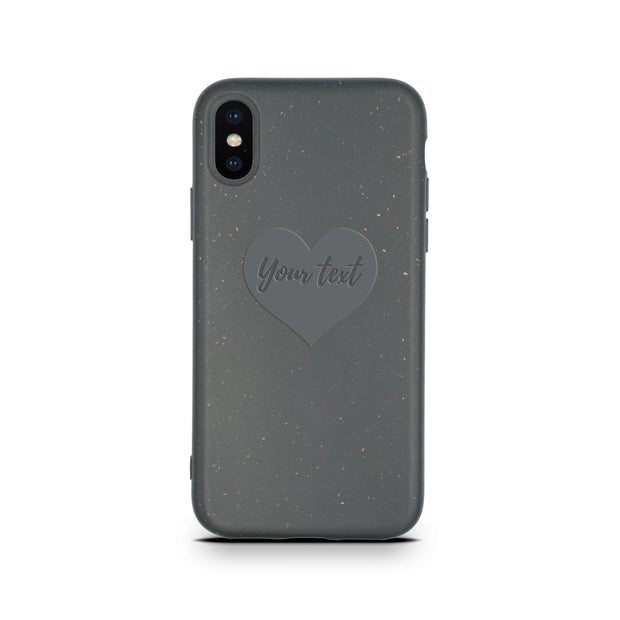 Biodegradable Personalized Phone Case - Black