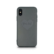 Biodegradable Personalized Phone Case - Black