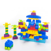 UNiPLAY Soft Building Blocks Plus Series 122pcs Primary Color