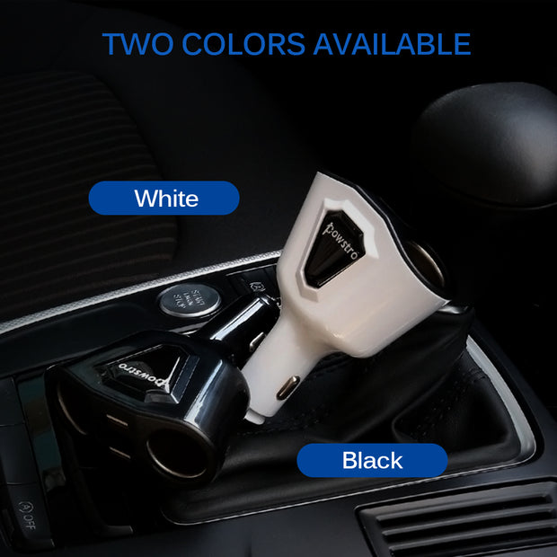 3.1A Dual USB Car Charger  Cigarette Lighter