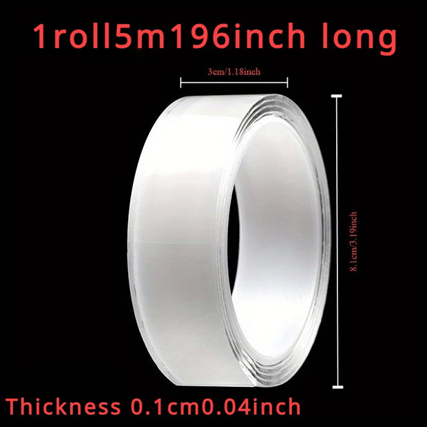 1/3/5m Nano Tape Double-Sided Adhesive Tape Traceless Waterproof Tape