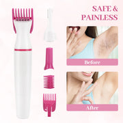 Electric 5 In 1 Hair Removal Shaving Machine Women Mini Trimmer Razor