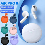 Original Air Pro 6 TWS Wireless Bluetooth Headset 5.3 Headphone Mini