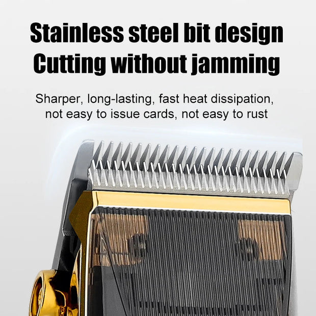 Rechargeable Professional Barber Shop Salon Hair Cutting Machine