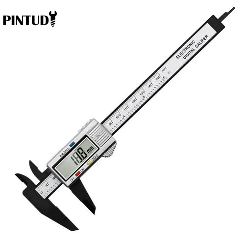 1PC Plastic Vernier Caliper Digital Display Caliper Mini Text Play