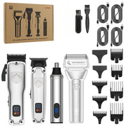 Professional Hair Clipper Set Men's Oil Head Carving Electric Push