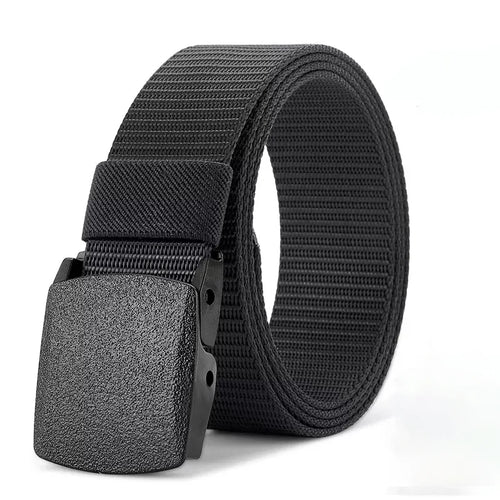 Military Automatic Buckle Nylon Belt Outdoor Hunting Multifunctional