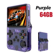 128G Open Source R36S Retro Handheld Video Game Console Linux System