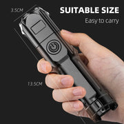 High Power Camping Flashlight Led Fishing Searchlight Usb Rechargeable