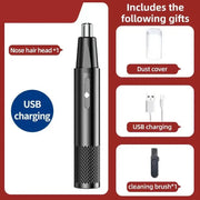 Nose Hair Trimmer USB Charging New High Quality Electric Portable Men