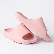 Cloud Pillow Slippers for Women - Pink Girl Slides,Shower Shoes for