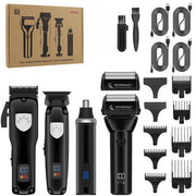 Professional Hair Clipper Set Men's Oil Head Carving Electric Push