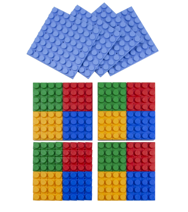 UNiPLAY Platform with 124pcs Soft Building Blocks (#UB014)