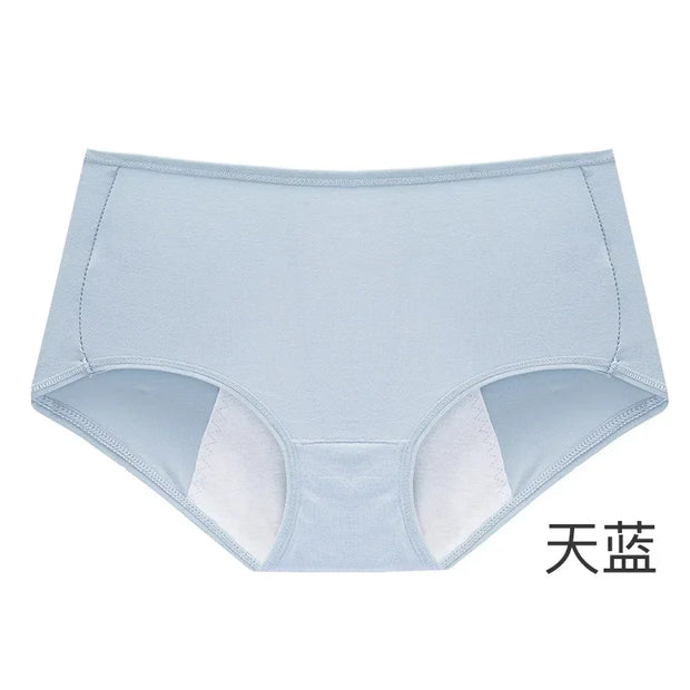 women's panties Physiological period panties girls menstruation anti side leakage solid color Underwear women Menstrual panties