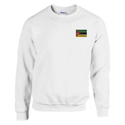 Sweat-shirt Drapeau du Mozambique en broderie