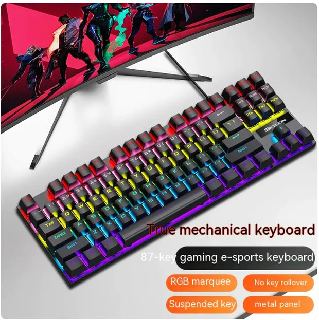 K87 Mechanical Wired Keyboard