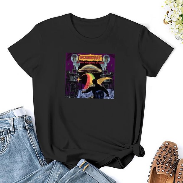 Scientist dub T-Shirt plus size tops customs design your own Blouse Womens clothing