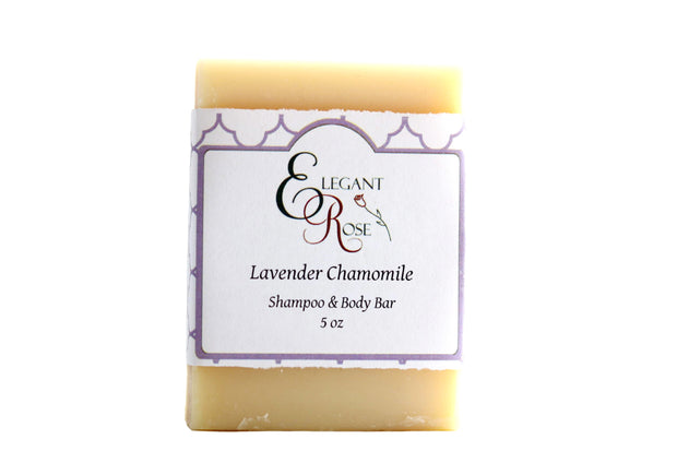 Lavender Chamomile Shampoo Bar - Natural Shampoo