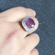 Micro zircon ring